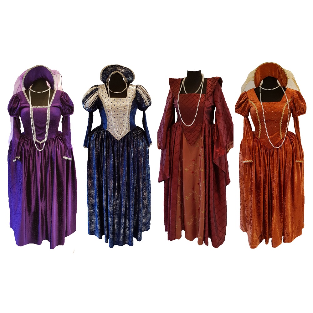 Medieval and Tudor theatrical costume hire